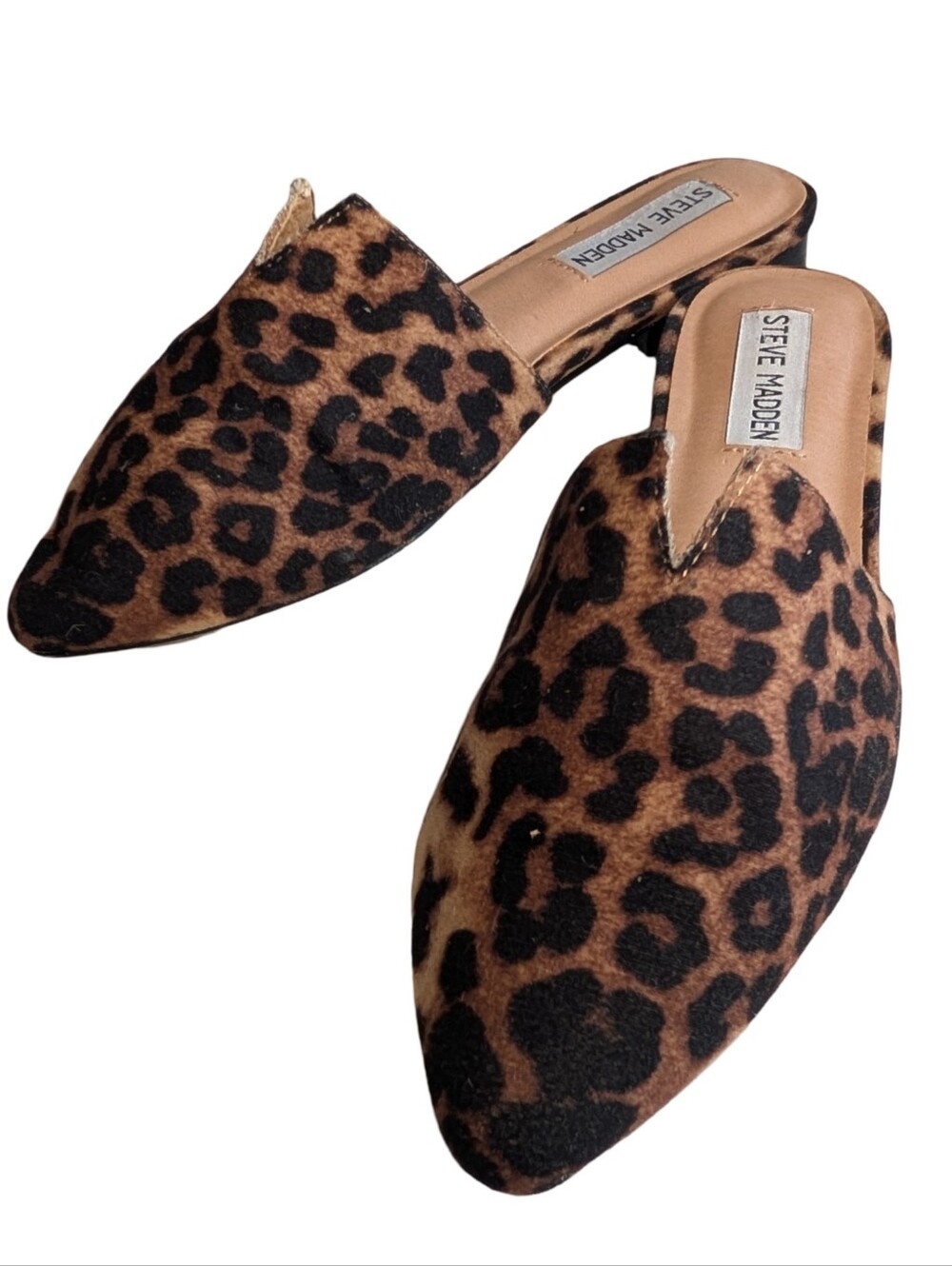 Steve Madden Ally Leopard Print Mule, size 7